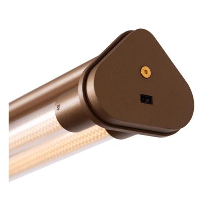 Lucide JANDERIN - Pendant light - LED Dim. - CCT - 2x16,5W 2200K/3300K - Hand Wave Sensor - Champagne Color - Vibes